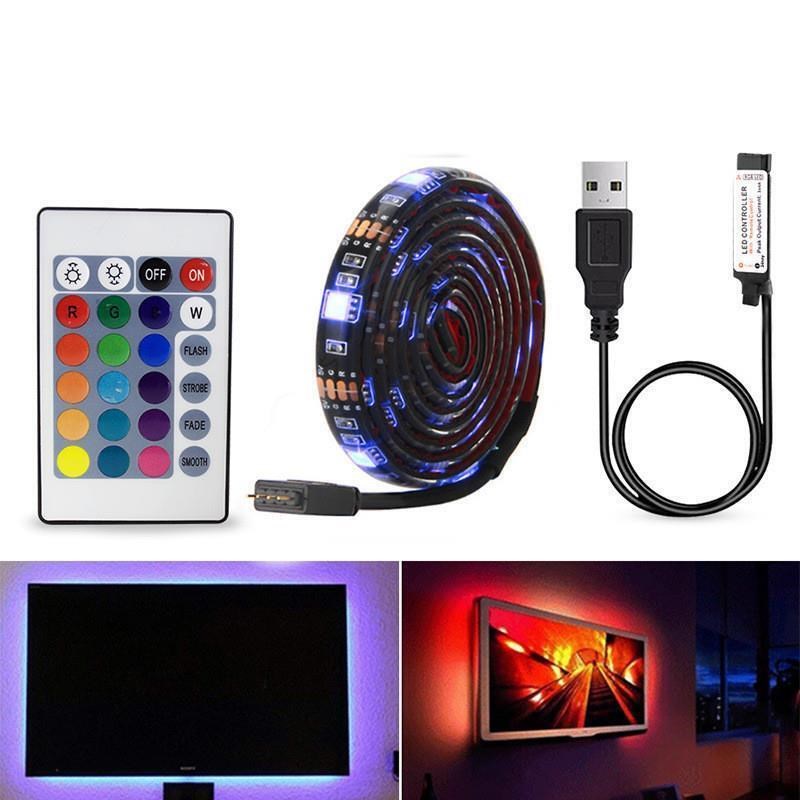 Led Strip 20M Led Light For RooDm 5V Rgb Tape 2835 5050 15M