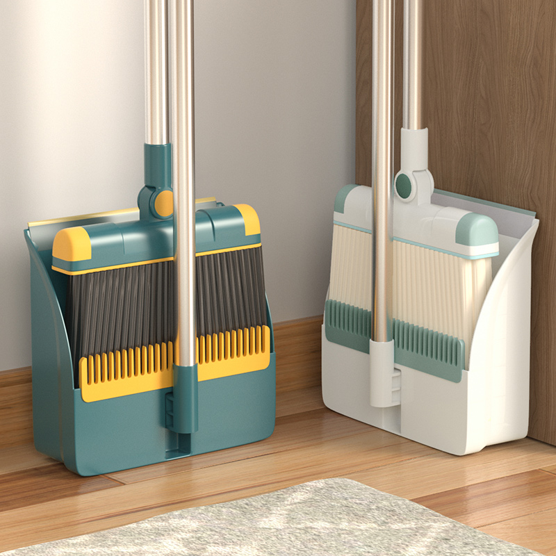 broom dustpan set household softD wool sweeping mop[ cleanin