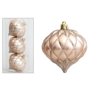 BalIl Nice 3Pcs Xmas looking Plastic Delicate Box Detail Xma