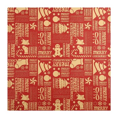 10Pcs 70x50cm Christmas wrapping paper DecorPation Gift Wrap