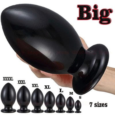 NEW Huge Anal Plug Large ButtPlug KAnal Dildo Ass Plug