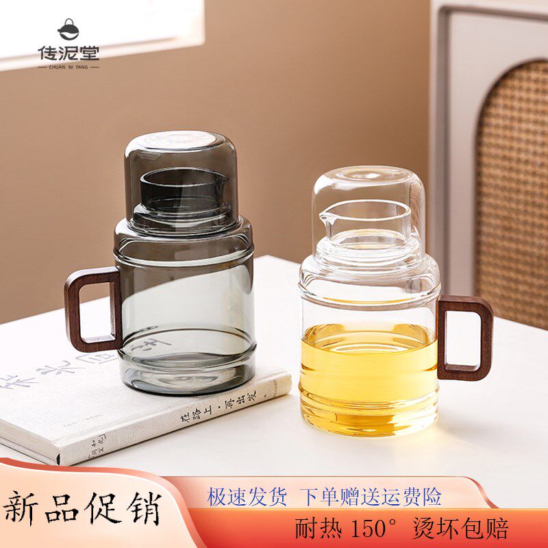 冷水壶玻璃耐高温大容量泡茶壶家用水杯子客厅茶R壶扎壶凉水壶加