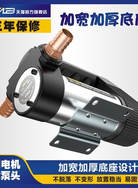 正反转电动抽油泵12V24V2x20V伏自吸泵油泵直流柴油泵加油机抽油