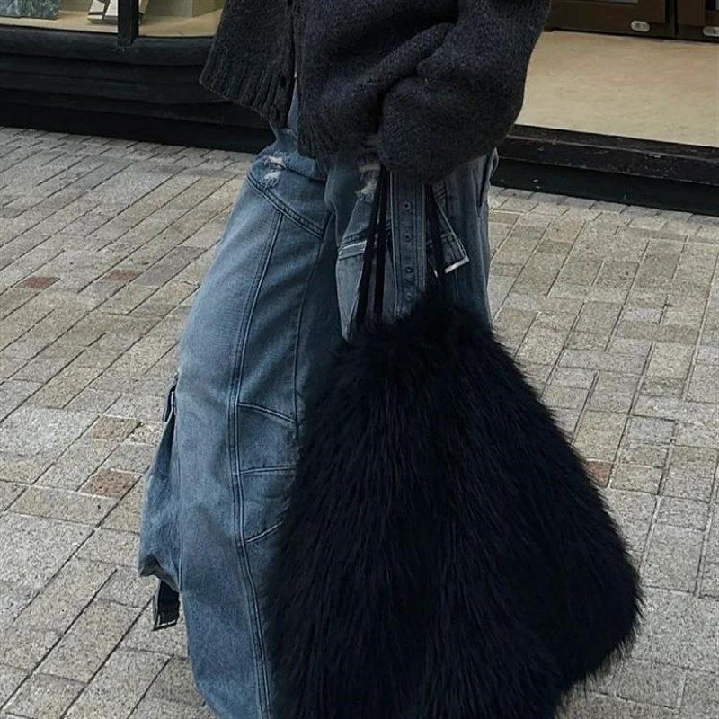 大码美式高街重工水洗多口u袋工装裤女新款辣妹解构设计感拖地长,女装/女士精品,大码裤装,淘宝优惠券,粉丝福利购,淘宝优惠卷