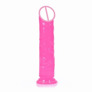 EgMg Female Dildo Large free Crystal Transparent Penis