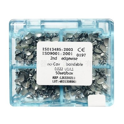 20Set/80pcs Dental Orthodontic Buccal TJubes Bondable 1st Mo
