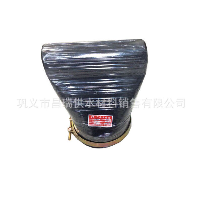 卡箍式鸭嘴阀 110mm排水管止回橡胶柔性单向阀 DN150/200排污阀