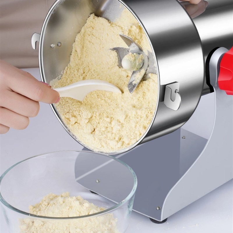 粉碎机电动家用小型磨粉机研磨打粉机材超细干磨破碎壁机