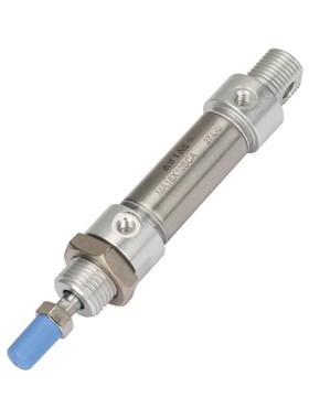 亚德客不锈钢迷你气缸小型气动MA16/20/25/32X75X100X125X150SCA