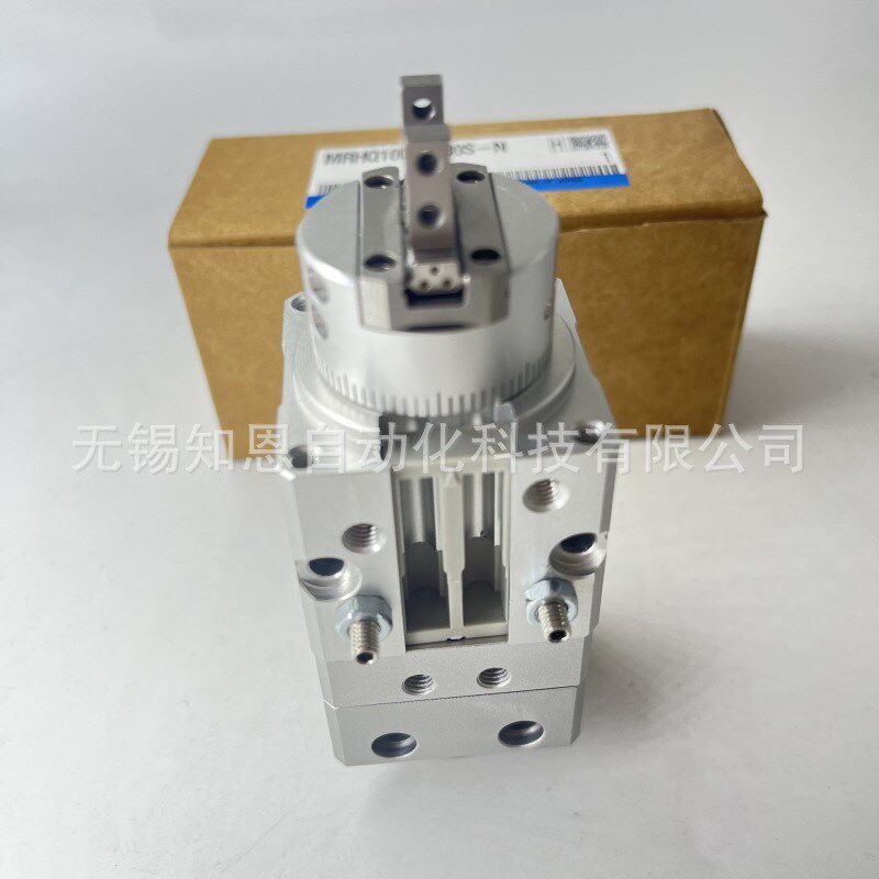 SMC摆动旋转带夹爪手指气缸MRHQ10D 16D 20D 25D-90S 180S-N S C