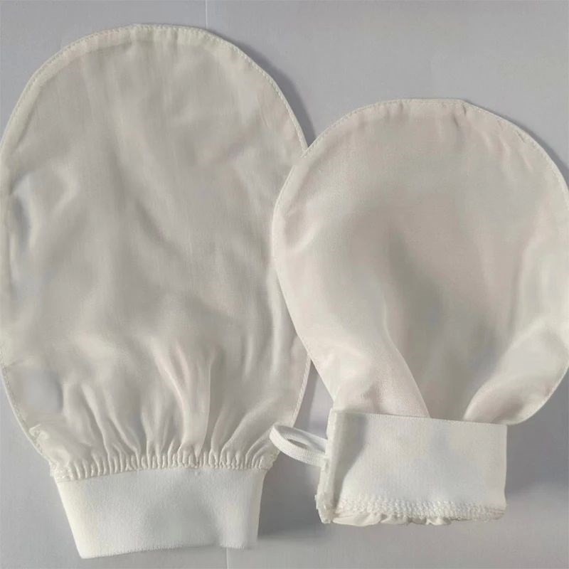 100% Silk Exfoliatinqg Face Wash Beauty Towel Soft Exfoliati