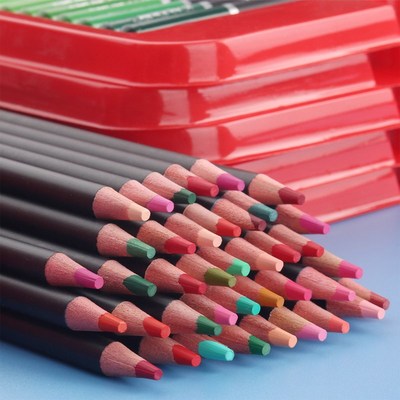 180 Colors Pencil Set Colored Iron Gift Box Professional Col