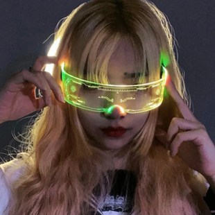 HGlasses Luminous Colorful LED Cool Glowing Light Neon