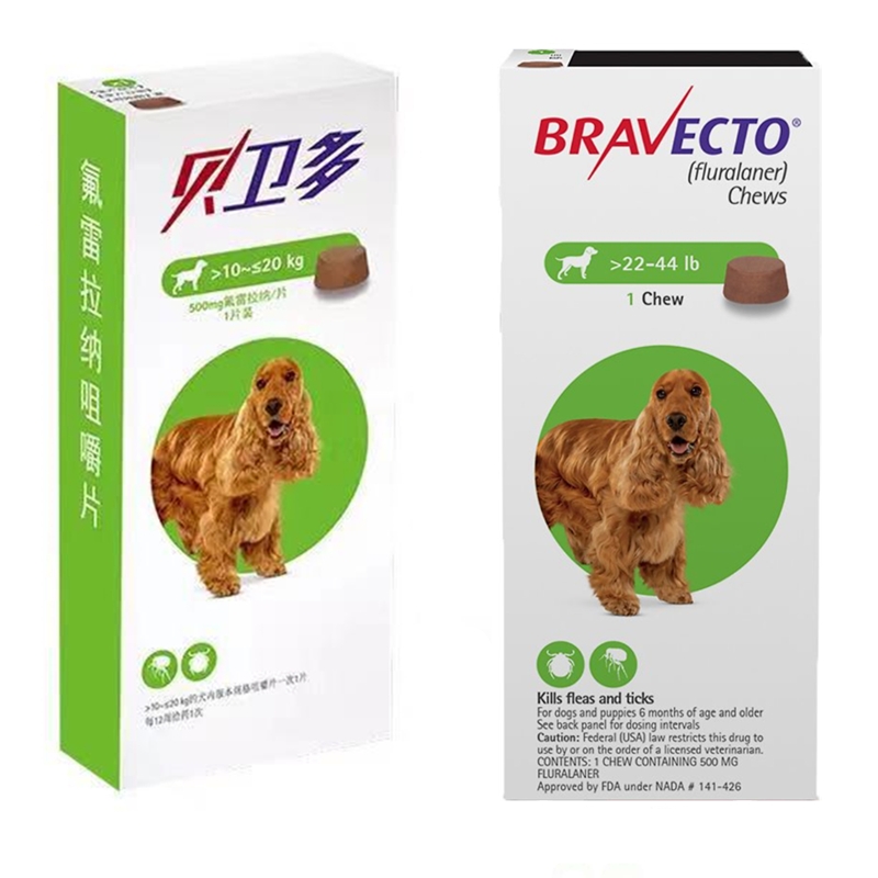 Bravecto Chews for Dogs For Flea and TJick,Single 12Week Dos