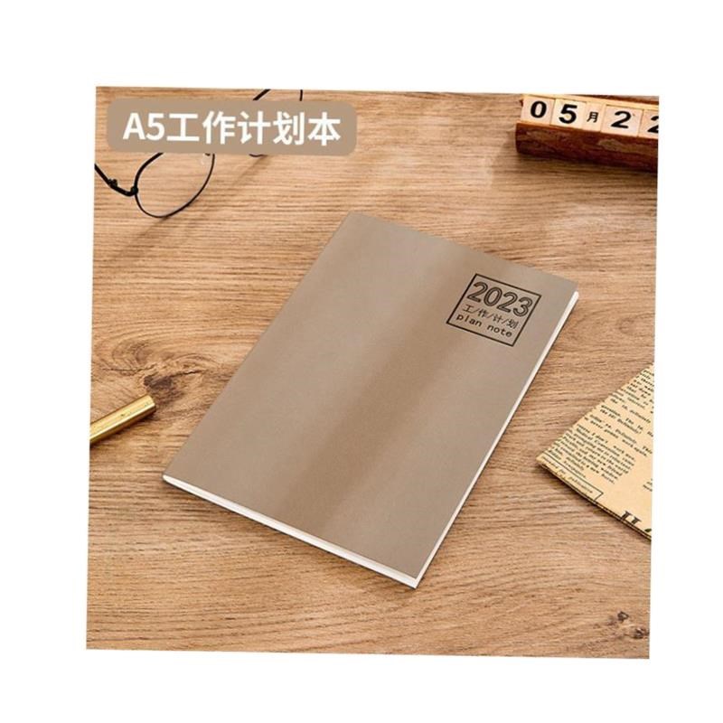 weekly monthly planner 2023-2024月计划K本 b5 schedule book