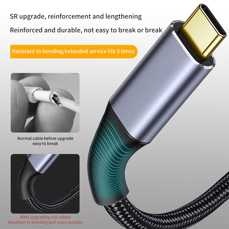 USB Type C to Micro B 3.0 Cable 5Gbpss 5A Quick Charging Dat