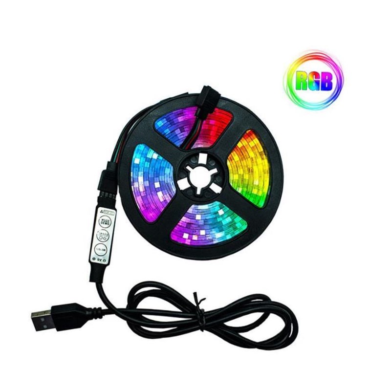 .Led Strip 20M Led Light For Room 5V Rgb MTape 2835 5050 15M