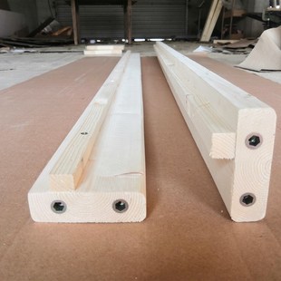 床帮床母床边实木龙骨架松木方木料床横梁横杆条床板条床子支撑腿