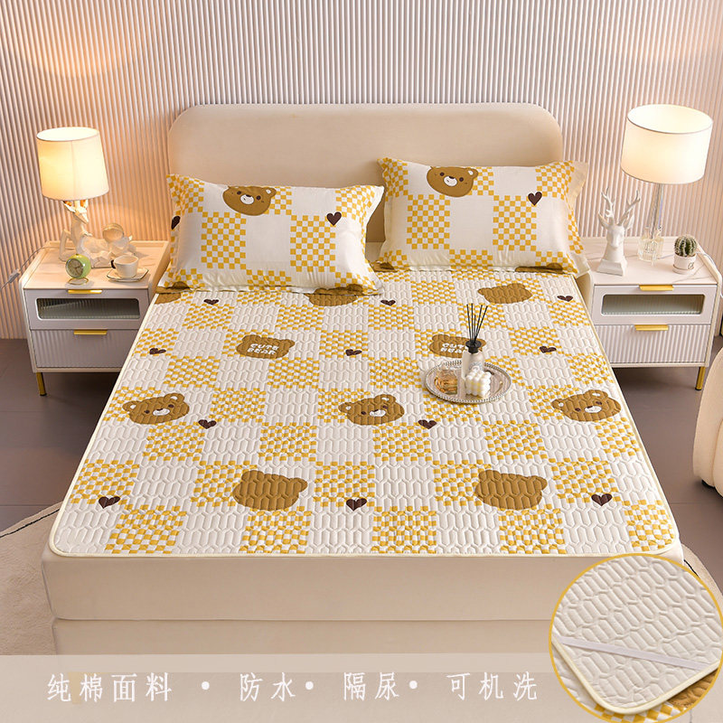 全棉隔尿垫婴儿防水床单纯棉宝宝防尿床垫透气可机洗防滑褥子定制,床上用品,床笠,淘宝优惠券,粉丝福利购,淘宝优惠卷