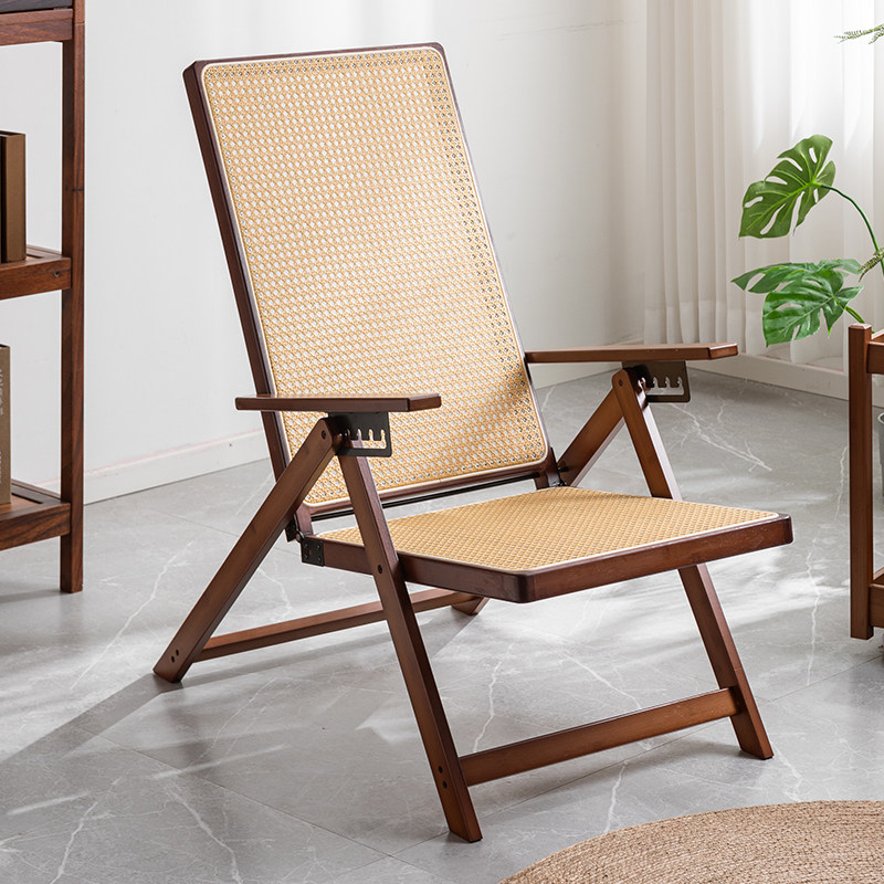 折叠藤编竹躺椅午休可坐户外老人专用藤椅结实耐用阳台可躺休闲椅,住宅家具,折叠椅/躺椅,淘宝优惠券,粉丝福利购,淘宝优惠卷