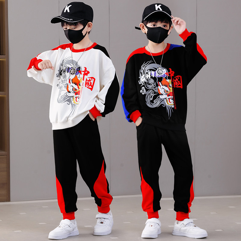 男童汉服春秋2025新款儿童中式套装洋气时髦卫衣帅气男孩国风唐装,童装/婴儿装/亲子装,唐装,淘宝优惠券,粉丝福利购,淘宝优惠卷