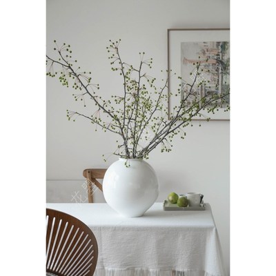 花曌 夏季时令花材果p材海棠果棠梨果鲜切枝条水养餐桌家居瓶插花