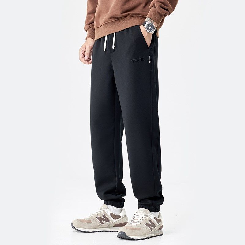 男士休闲裤时尚宽松中腰束脚裤潮牌帅气运动长裤青年卫裤2024秋冬,男装,休闲裤,淘宝优惠券,粉丝福利购,淘宝优惠卷