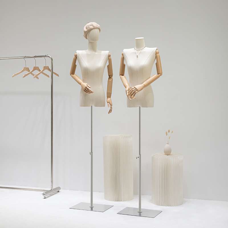 平肩模特 服装店道具女装直角肩服装模特架子假人台展示架全身