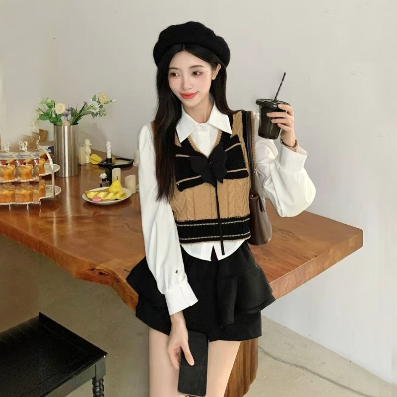 美式学院风jk制服套装