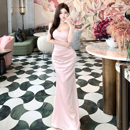 敬酒服新娘伴娘结婚订婚礼服长裙