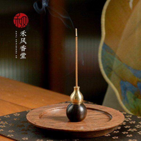 国风《福禄香插》新中式挂件线香香托葫芦插香 香盘家用挂饰香立,家居饰品,香托/香盘/香座/香插,淘宝优惠券,粉丝福利购,淘宝优惠卷