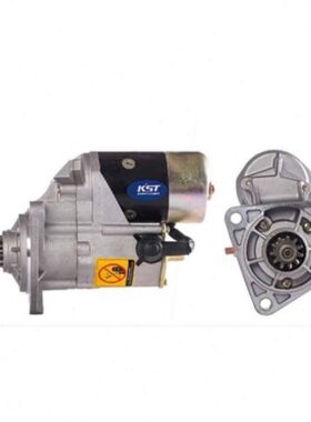 雷沃220挖机起动机马达五十铃6BG起动机马达雷沃挖机起动机24V11T