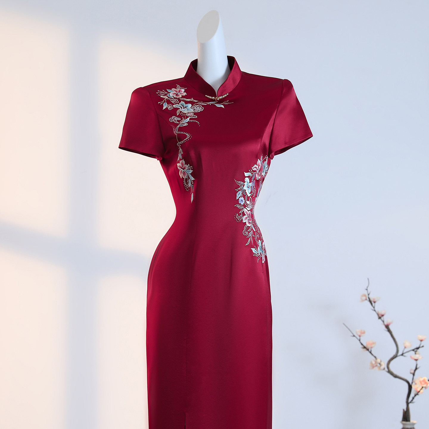 回娘家高端婚宴旗袍妈妈参加婚礼