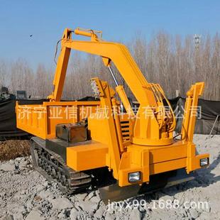 供应履带随车挖泥田沼泽用大马力履带随车挖四不像随车挖