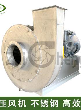 淄博厂家9-26-9D30kw高压离心风机引风机不锈钢高压鼓风机