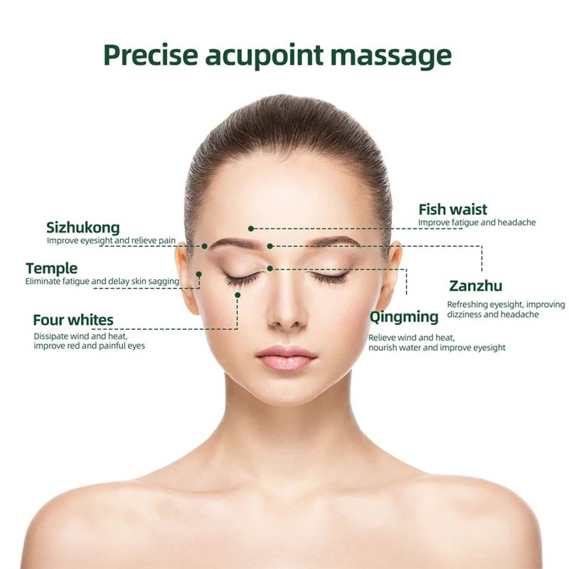 Eye Massager Magmnetic Therapy Vibrator Smart Eye Massage In