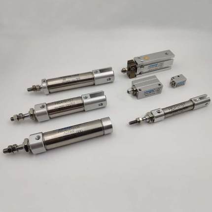 JUKI重机缝纫机气缸CJ2D16S-T0449-20圆头锁眼凤眼机抬压脚气缸