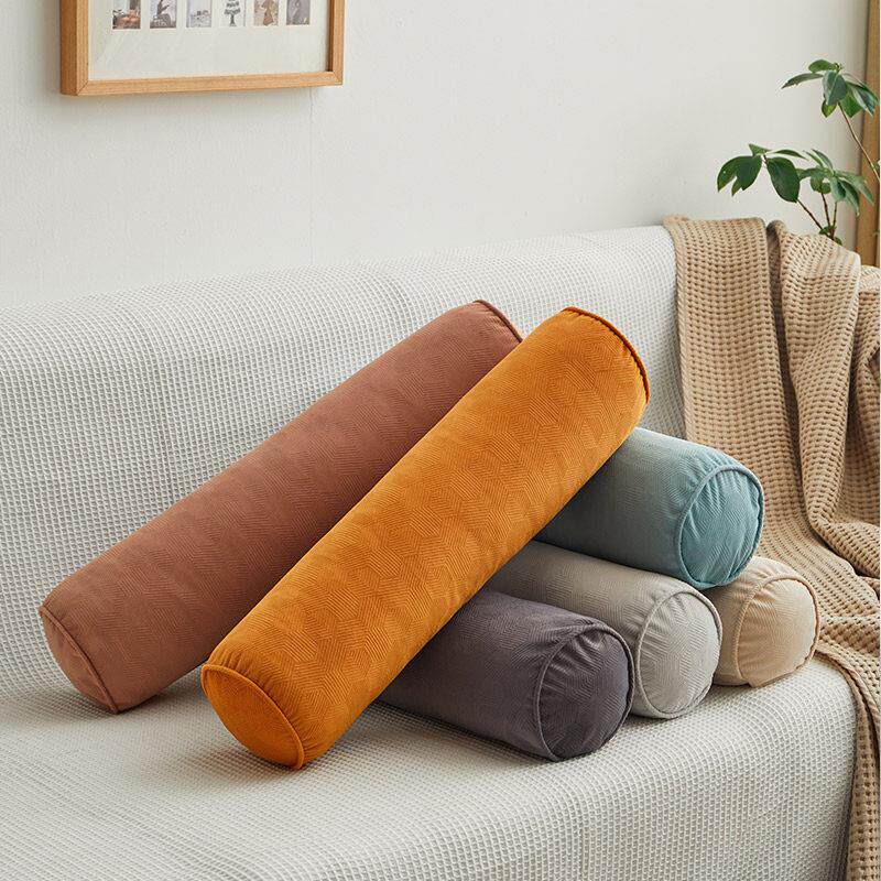 沙发圆柱形抱枕圆形枕头腰枕客厅靠头沙发头枕靠枕圆枕腰垫可拆洗