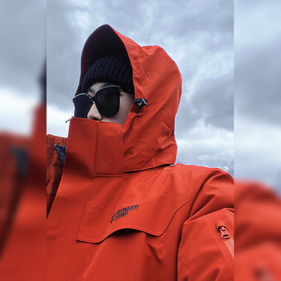 拓路者户外冲锋衣女款露营登山服可拆卸三合一保暖防风防水外套男