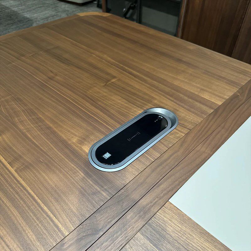 新中式实木办公桌椅组合现代简约轻奢高级感老板桌董事长大班台