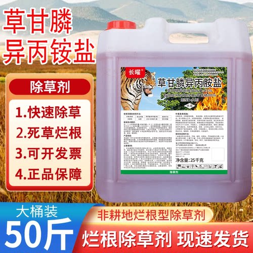 正品草甘磷除草烂根剂正品除草烂根剂强力除草剂草甘膦农药除草剂