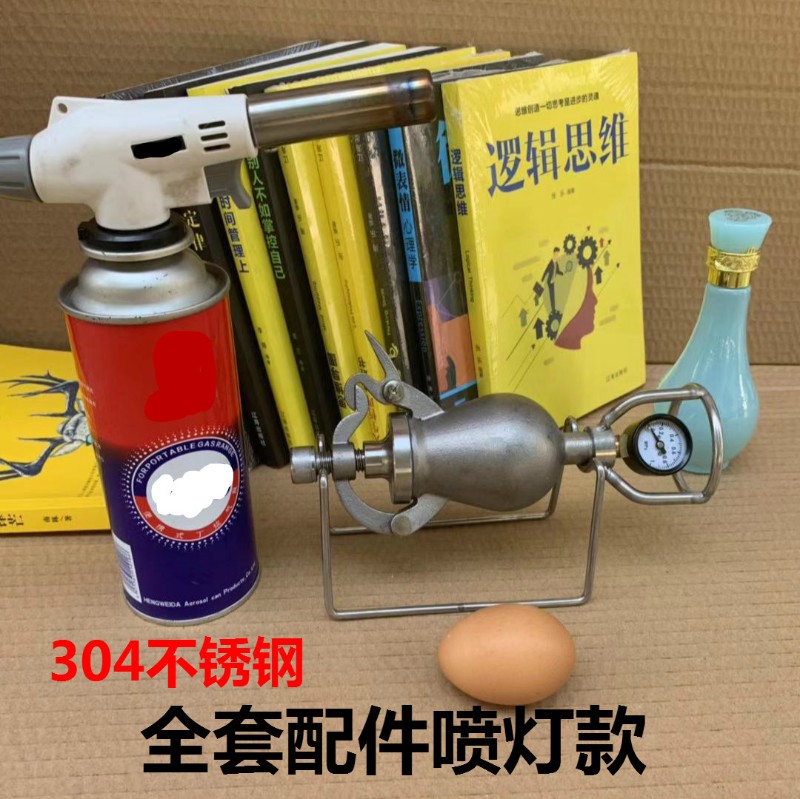 微小型粮食放大器膨化机迷你爆米花机老式最小手摇家用摆件玩具
