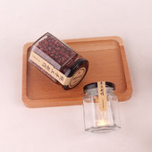 六棱玻璃瓶空瓶透明酱菜瓶果酱瓶燕窝瓶辣酱瓶牛肉瓶黄头罐头瓶