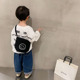 帆布包洋气双面笑脸可爱斜挎包零钱包 新款 男童背包时尚 小包潮夏季