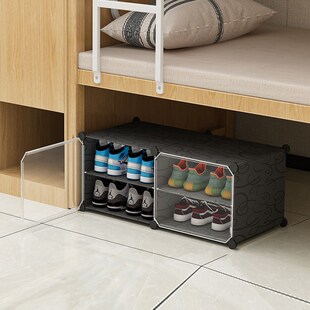 大学生室内好看多层防尘鞋 架子家用放小门口收纳神器宿舍 柜简易鞋