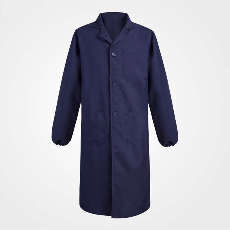 劳保长款食品搬运仓管车间养殖场饲养员耐脏磨防尘大褂工作服罩衣