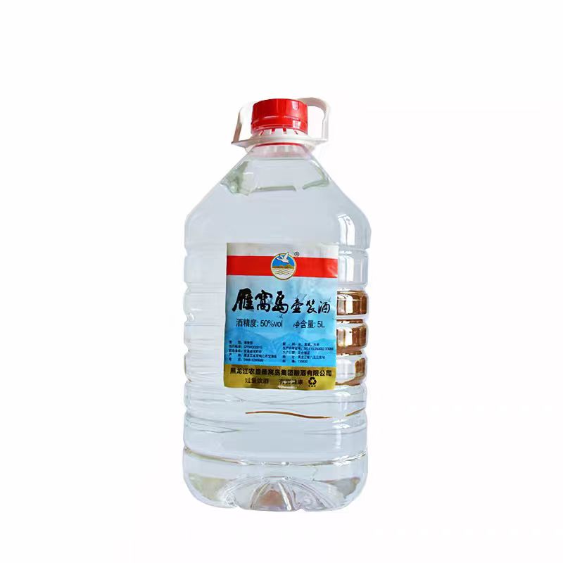雁窝岛白酒壶装桶散酒50度5升