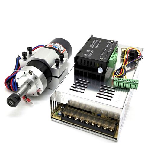 升级版 ws55-220 ER11无刷主轴电机  500W 4件套 W刀杆和转轴一体