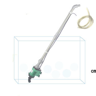 鱼缸电动b换水器吸污机自动吸便器鱼粪吸污器抽水泵吸水器水管鱼