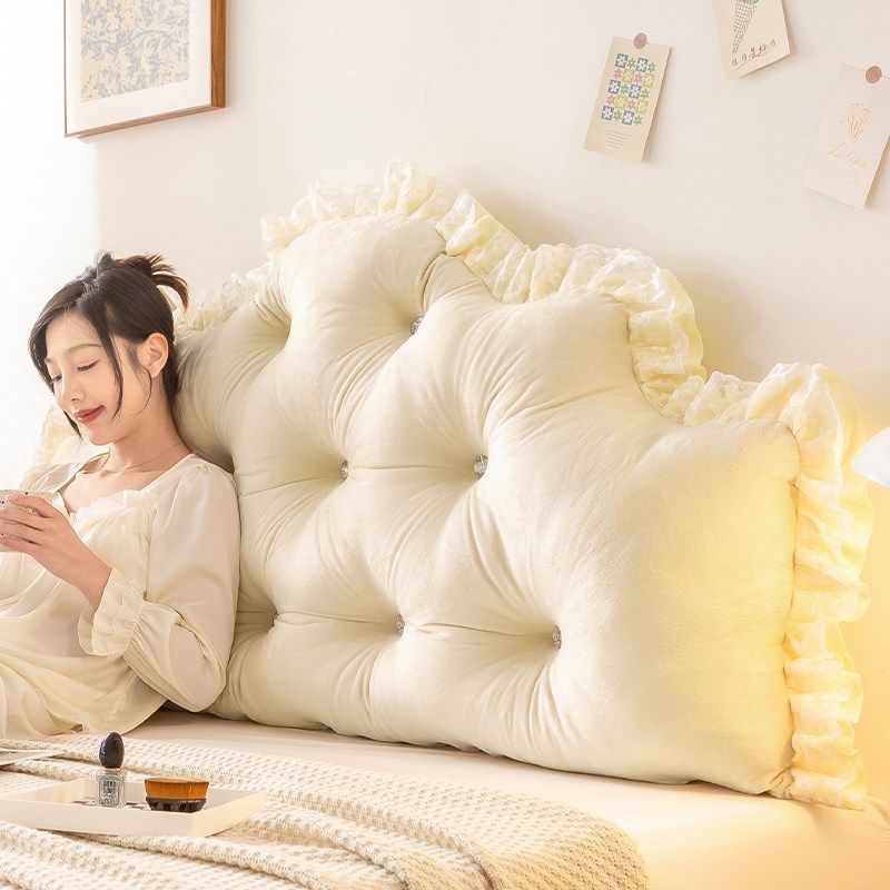 靠背垫床头防撞软垫榻榻米靠垫软包卧室床上玩手机护X腰靠枕可拆,居家布艺,床头靠垫,淘宝优惠券,粉丝福利购,淘宝优惠卷